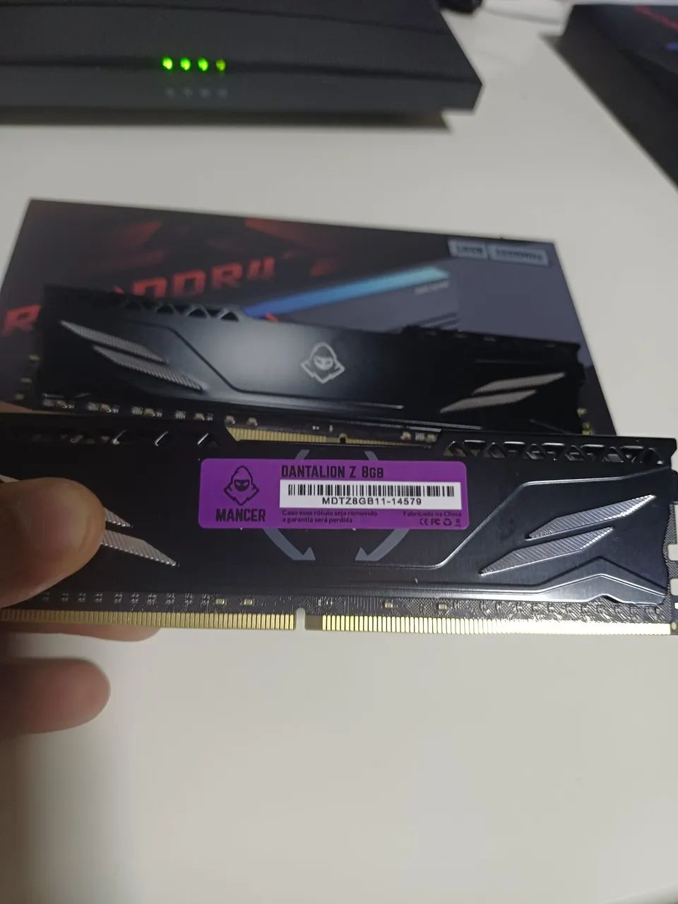 Memória RAM 2x8GB DDR4 3 meses de uso - Foto 4