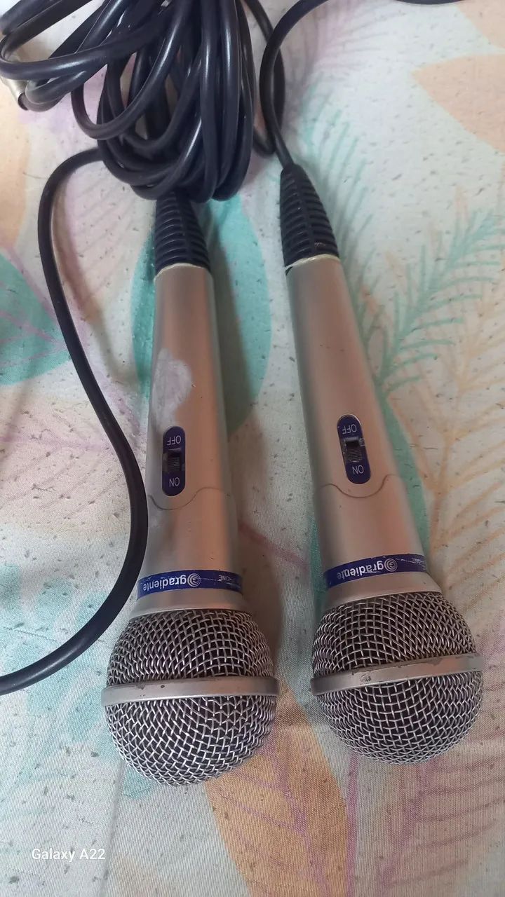 Microfone Gradiente fios grandes - Foto 3