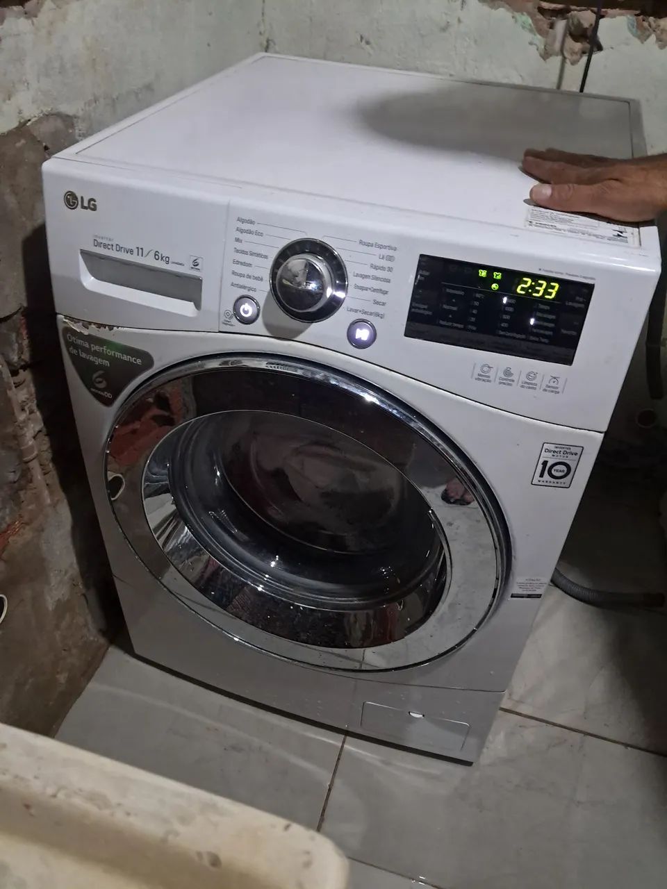 Lava e seca LG