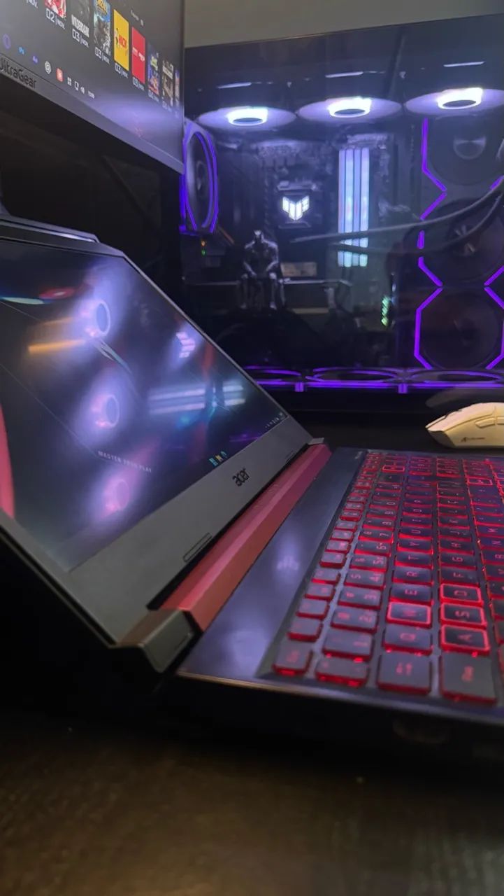Notebook gamer Acer Nitro impecável! (negociável) - Foto 4