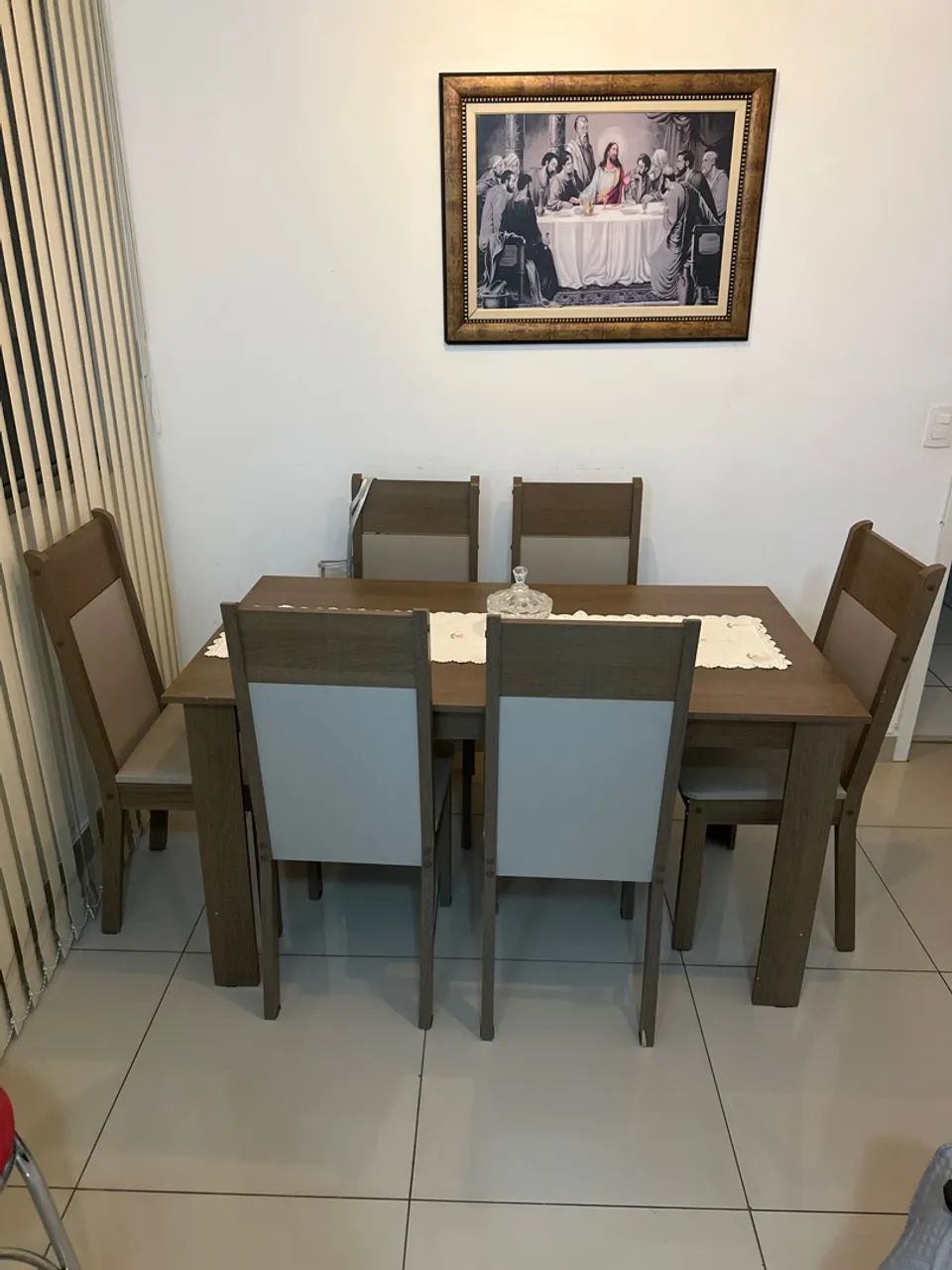 Mesa 6 lugares com cadeiras  - Foto 2