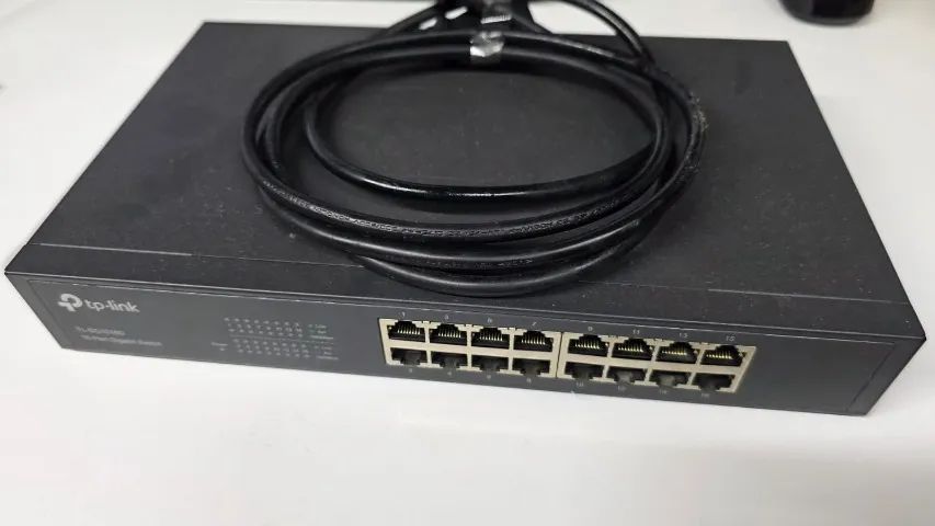 Switch TP-Link TL-SG1016D Gigabit 16 Portas 10/100/1000 Mbps - Foto 3