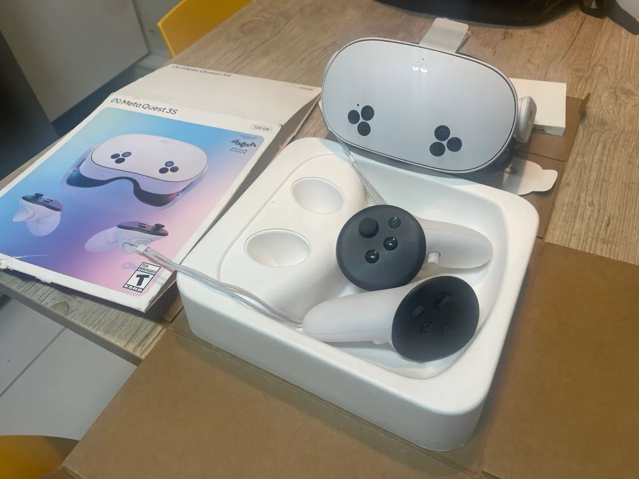 Meta Quest 3S 128GB óculos realidade virtual VR - Foto 2