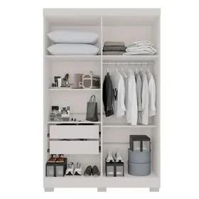 Guarda Roupa 4 Portas 2 Gavetas Recife - (Promoção)! - Foto 3
