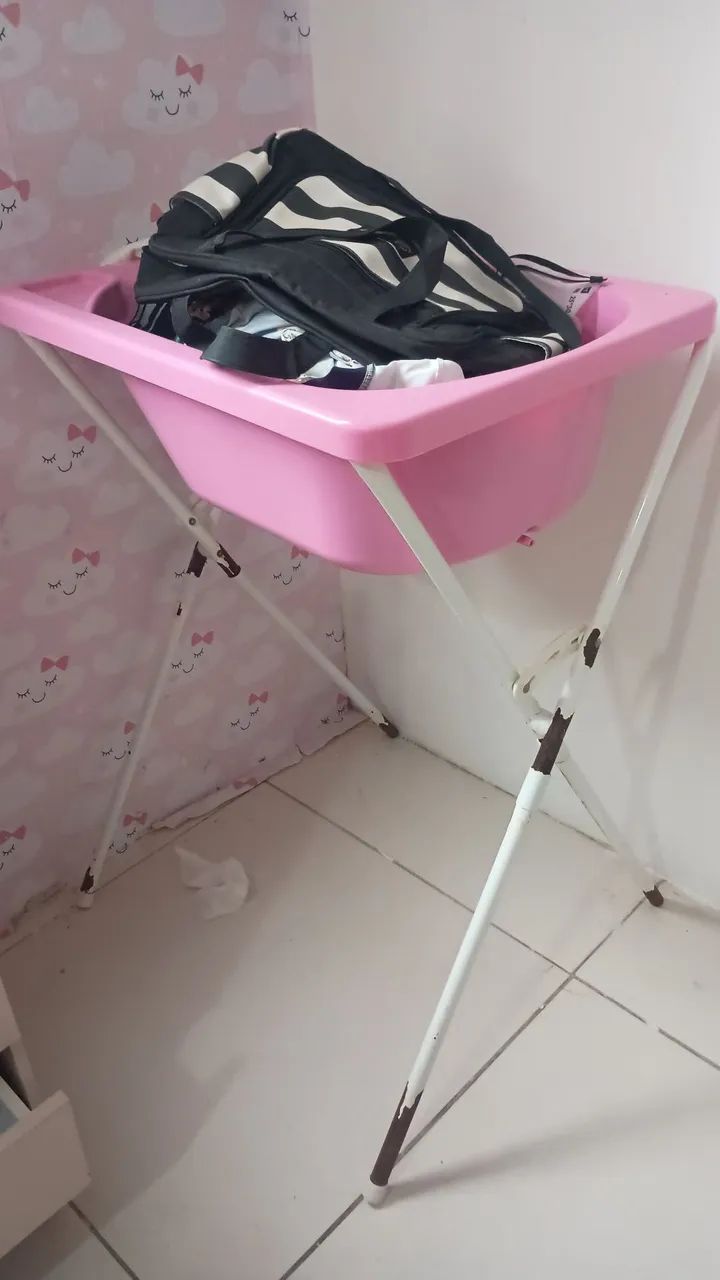 Banheira com suporte 