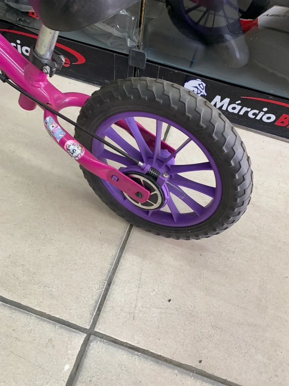 Bicicleta de equilíbrio infantil  - Foto 3