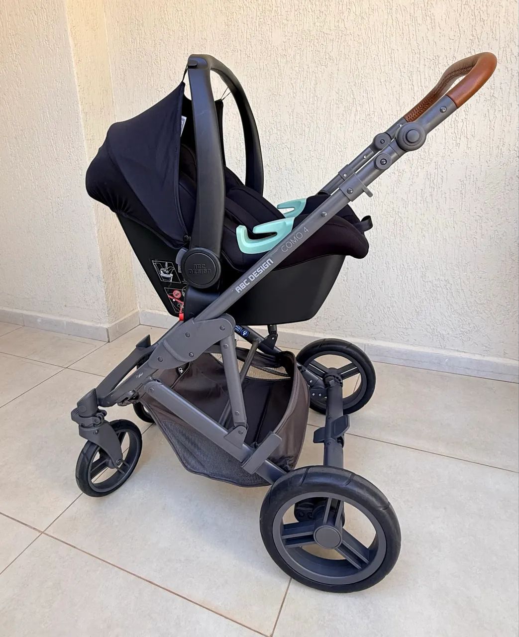 Carrinho de bebê COMO 4 ABC DESIGN  - Foto 2
