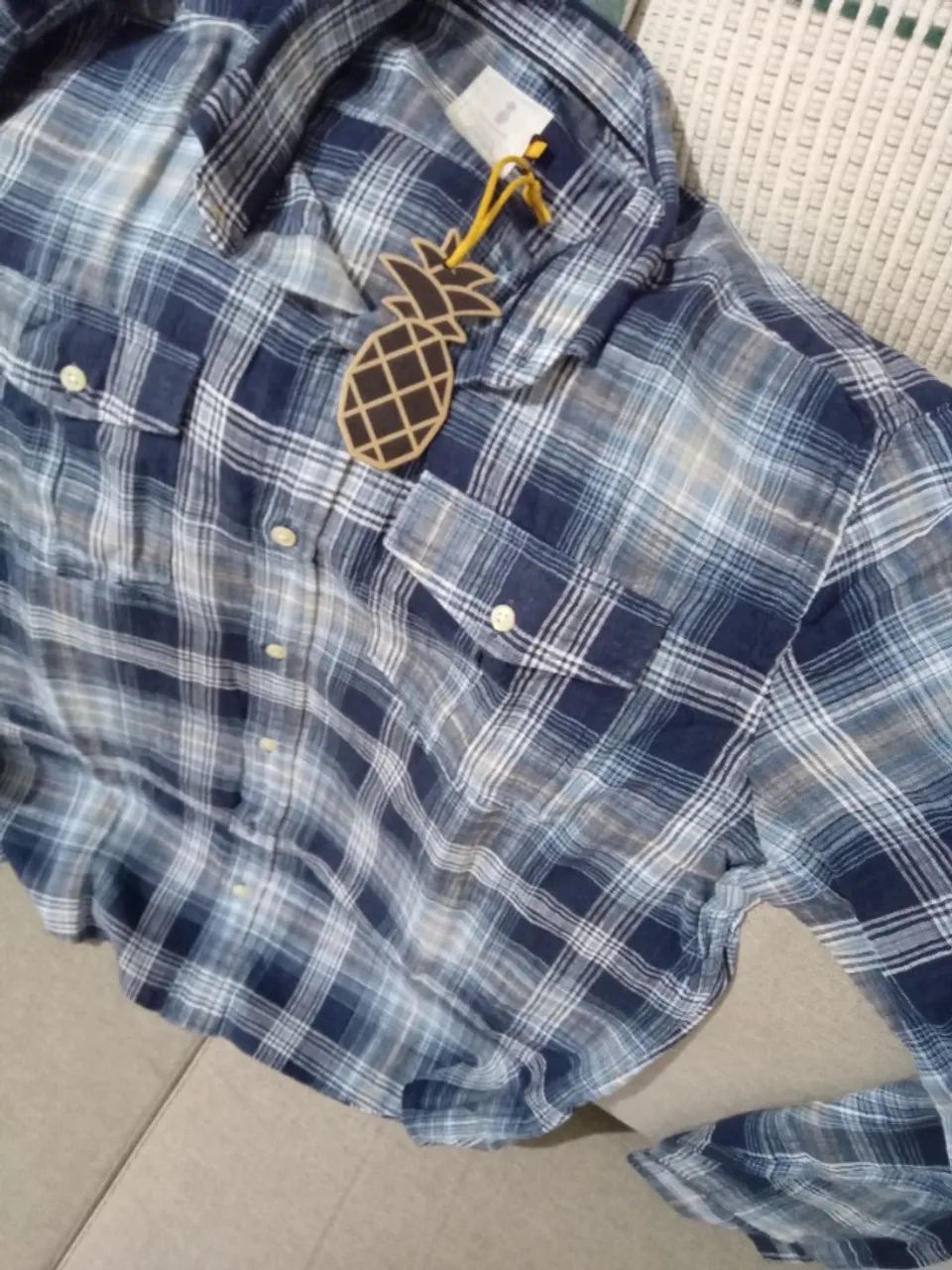 Camisa Pineapple Listrada Tam. 2
