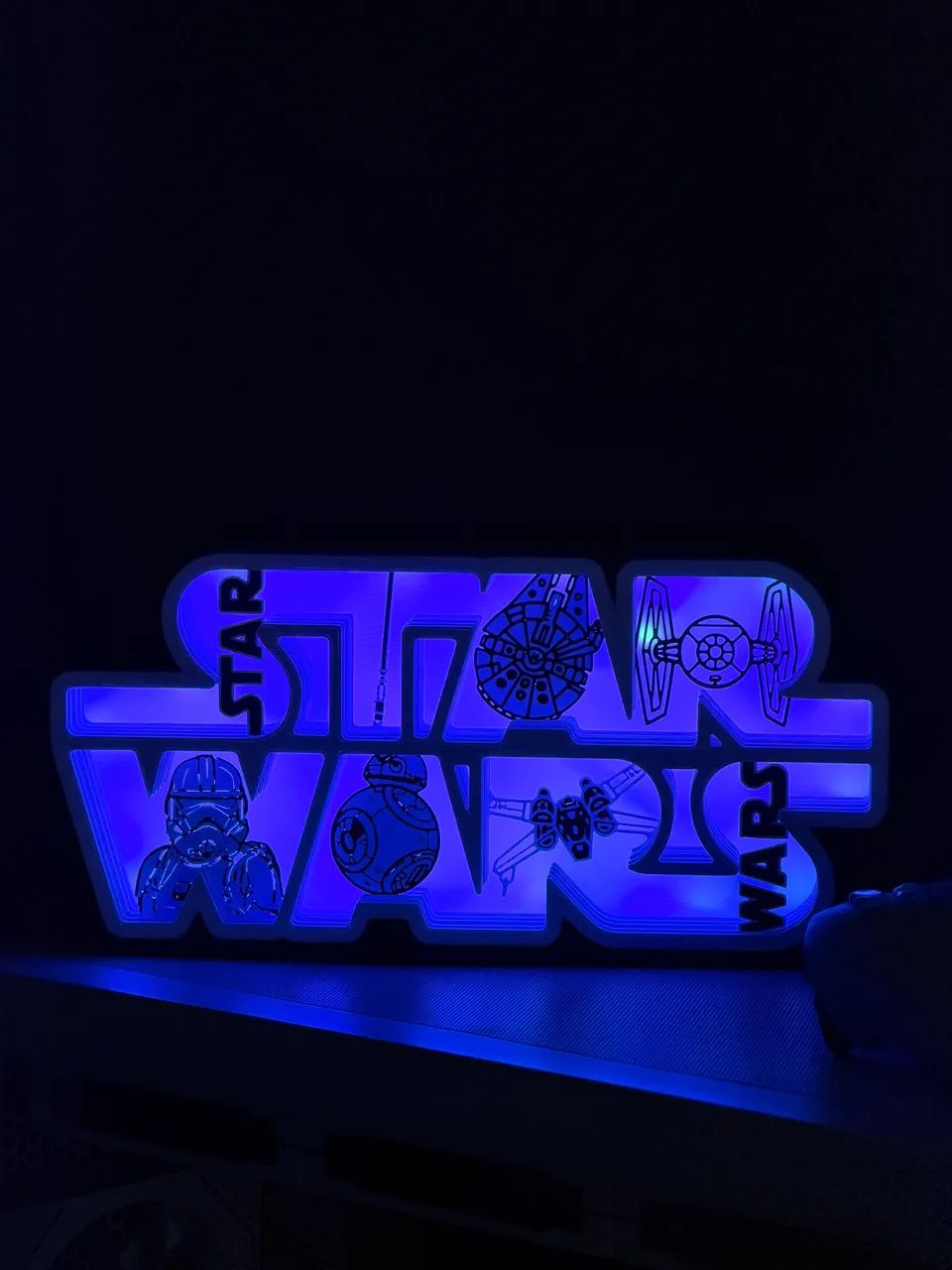 LUMINÁRIA STAR WARS