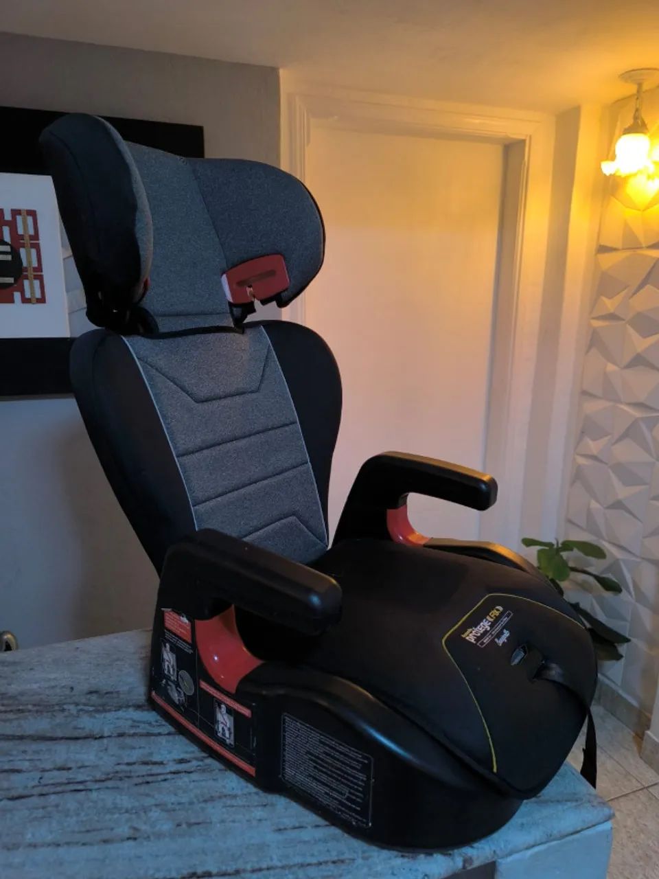 Cadeira para Auto Protege isofix Fix Preta Burigotto - Foto 5