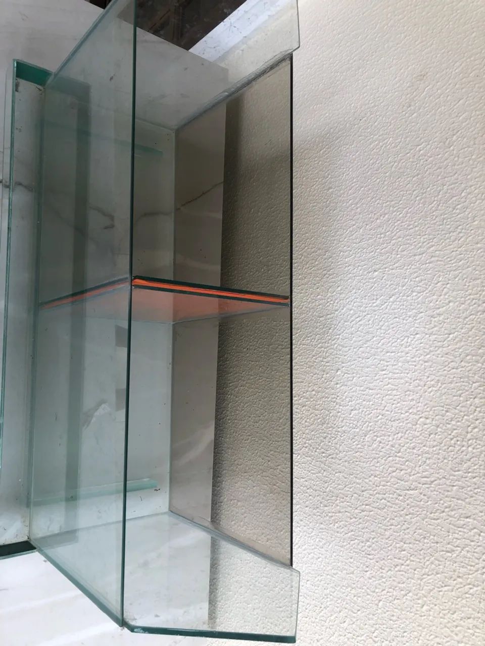 Aquário 40 litros, com divisória no meio - Foto 3