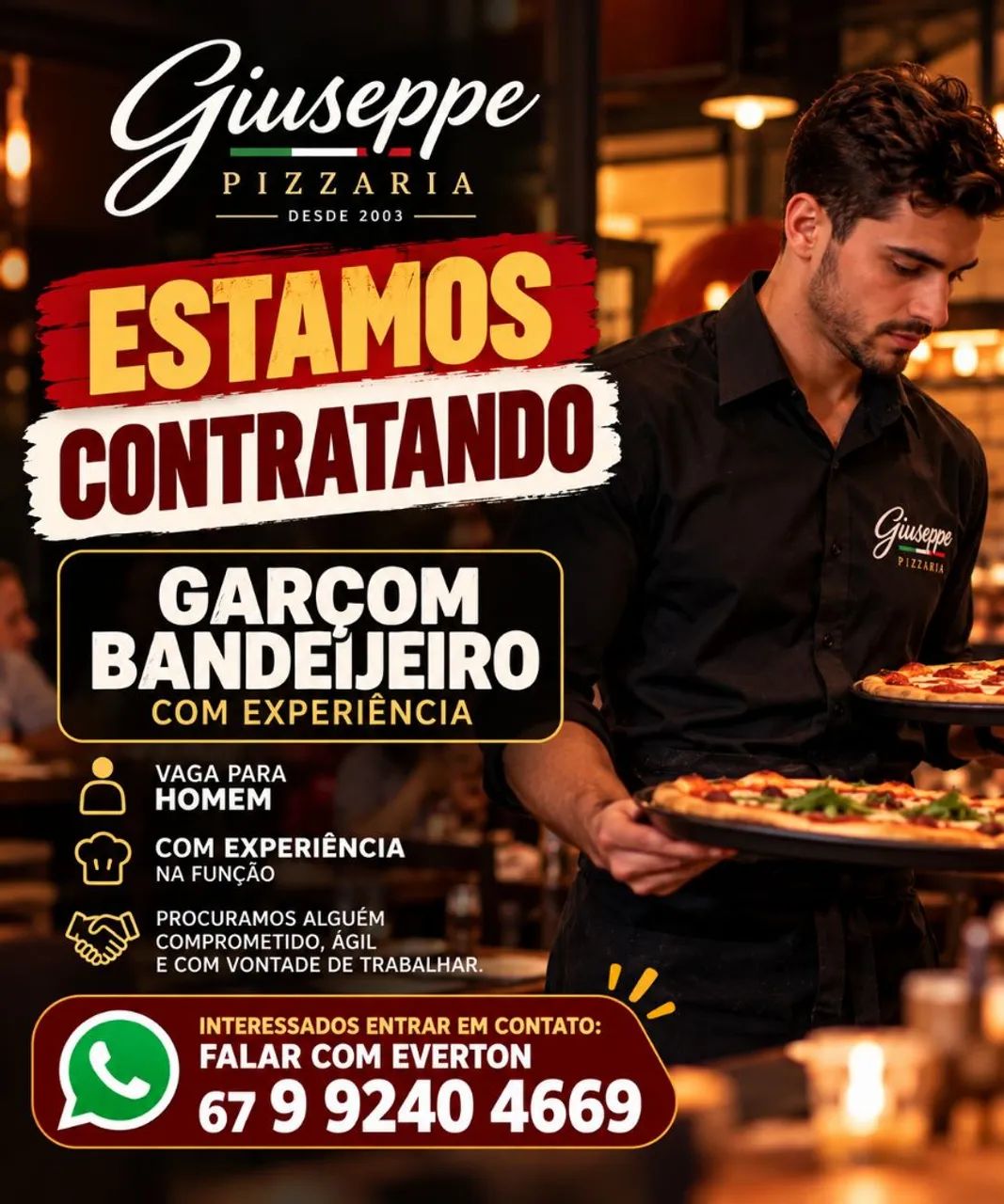? ESTAMOS CONTRATANDO!