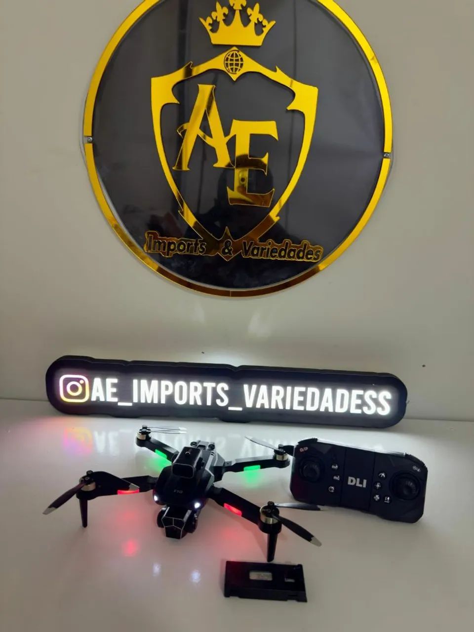 Drone Y3 Motor Brushless e com 2 baterias  - Foto 2