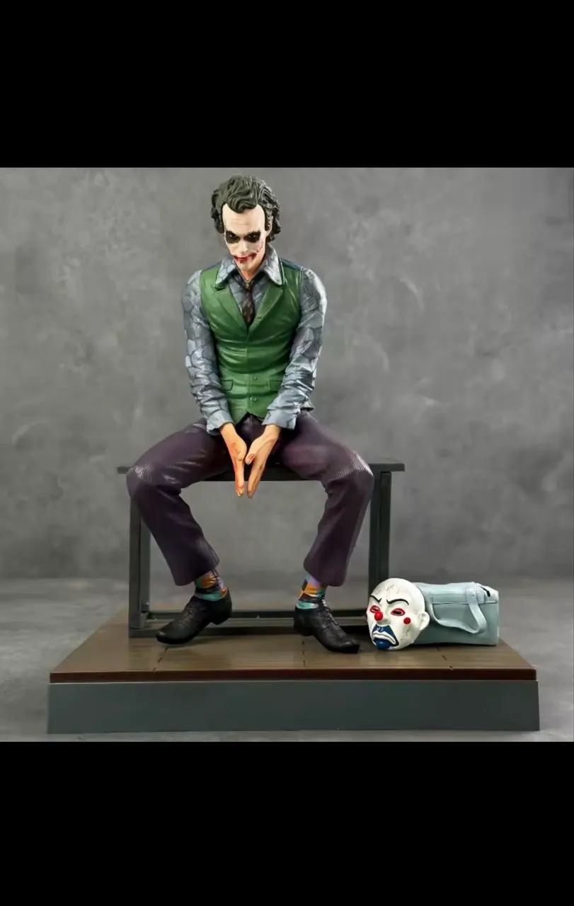 N Iron Studios   Estátua Joker Coringa N Funko Pop