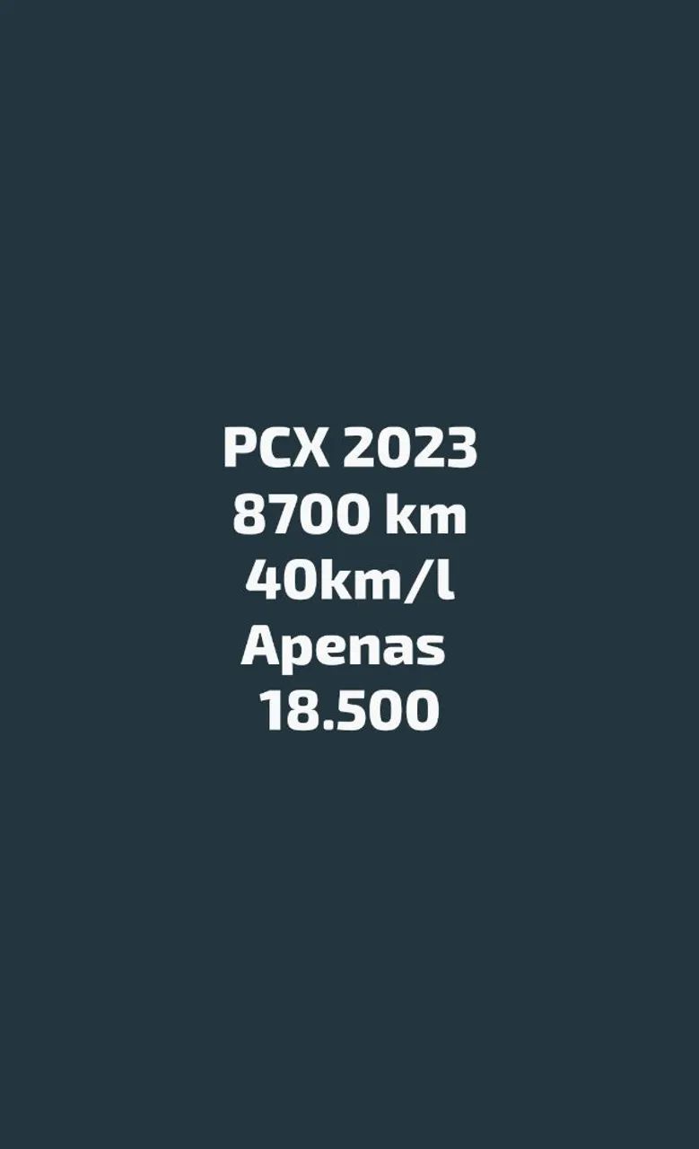 PCX troco por moto maior cilindradas. 