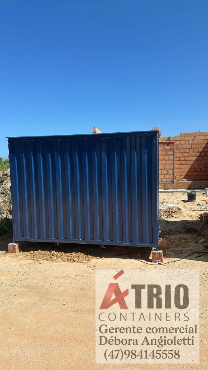 Container para boxstorage desmontável 