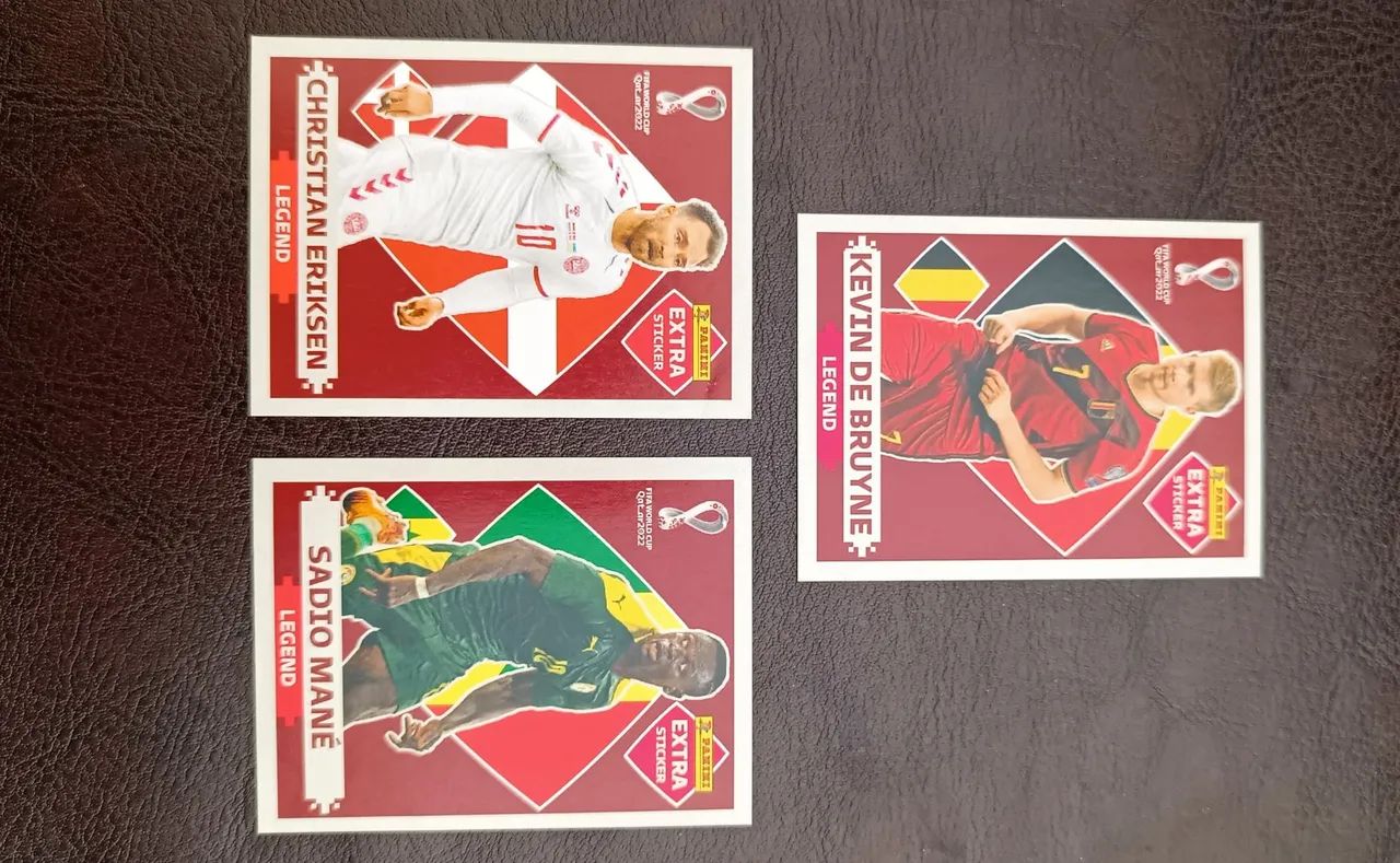 Figuras Legends Copa 2022.