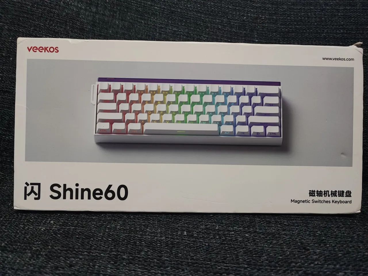 Veekos SHINE60 + Attack Shark X11 