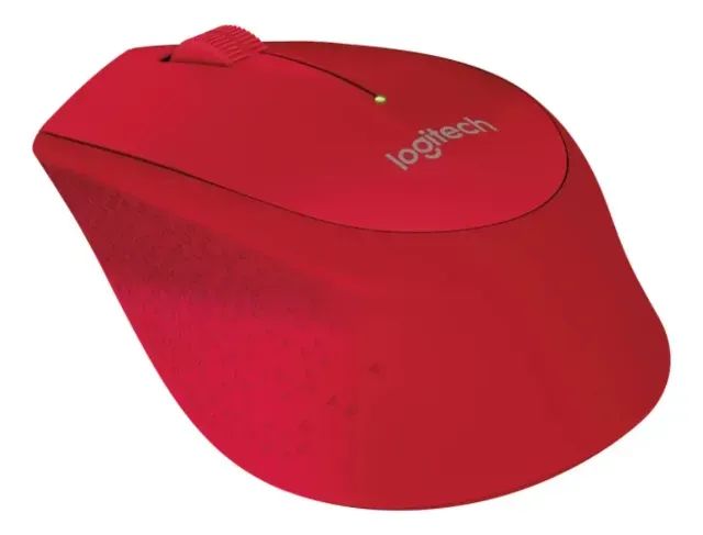 Mouse Logitech M280 Sem Fio Vermelho - Foto 3