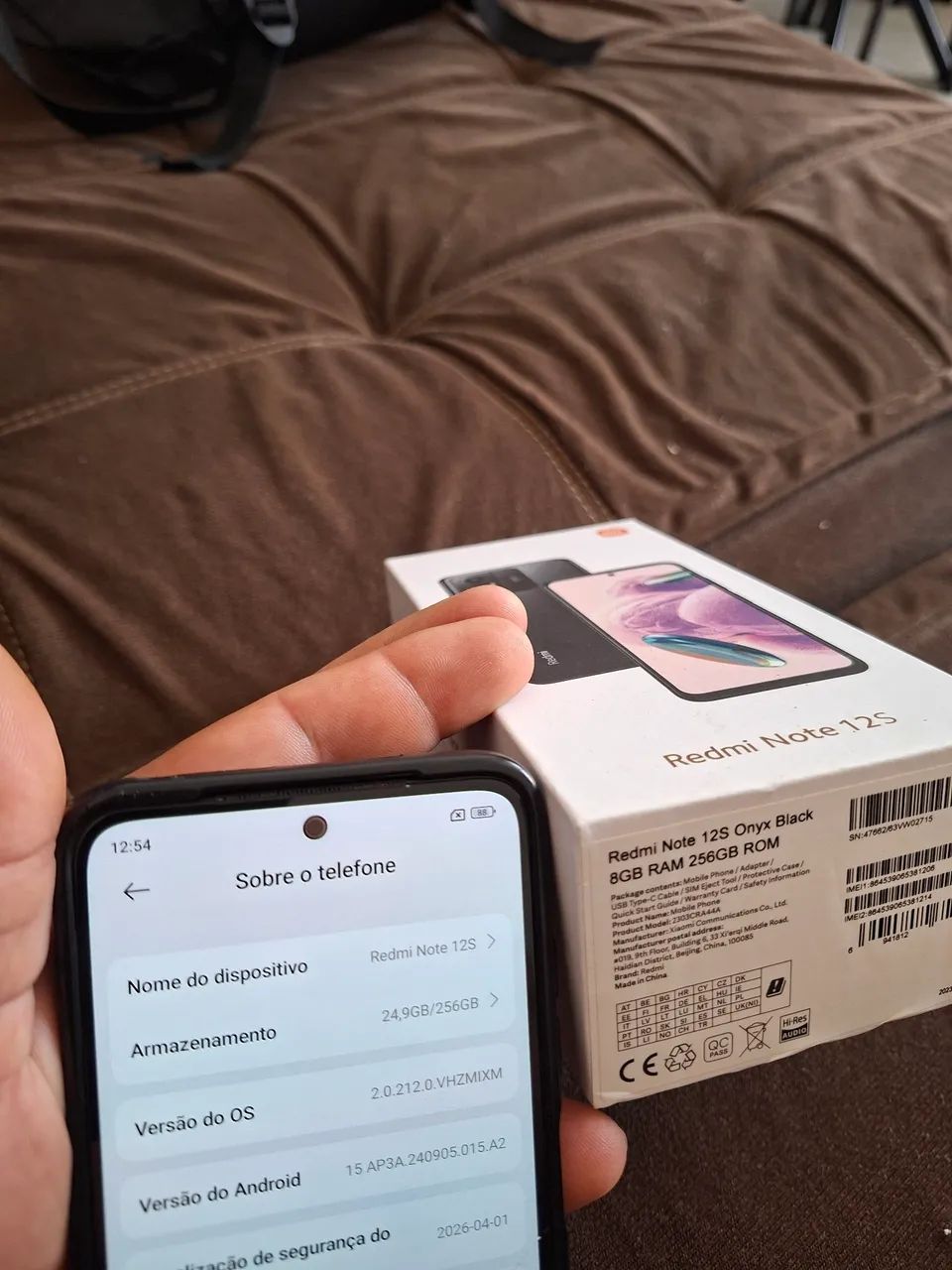 Redmi Note 12 S 8 RAM 256GB - Foto 2