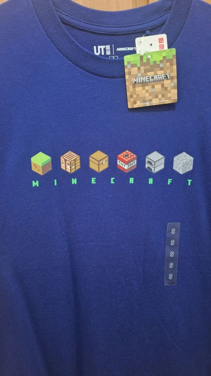 Camiseta Minecraft Nova - Foto 2