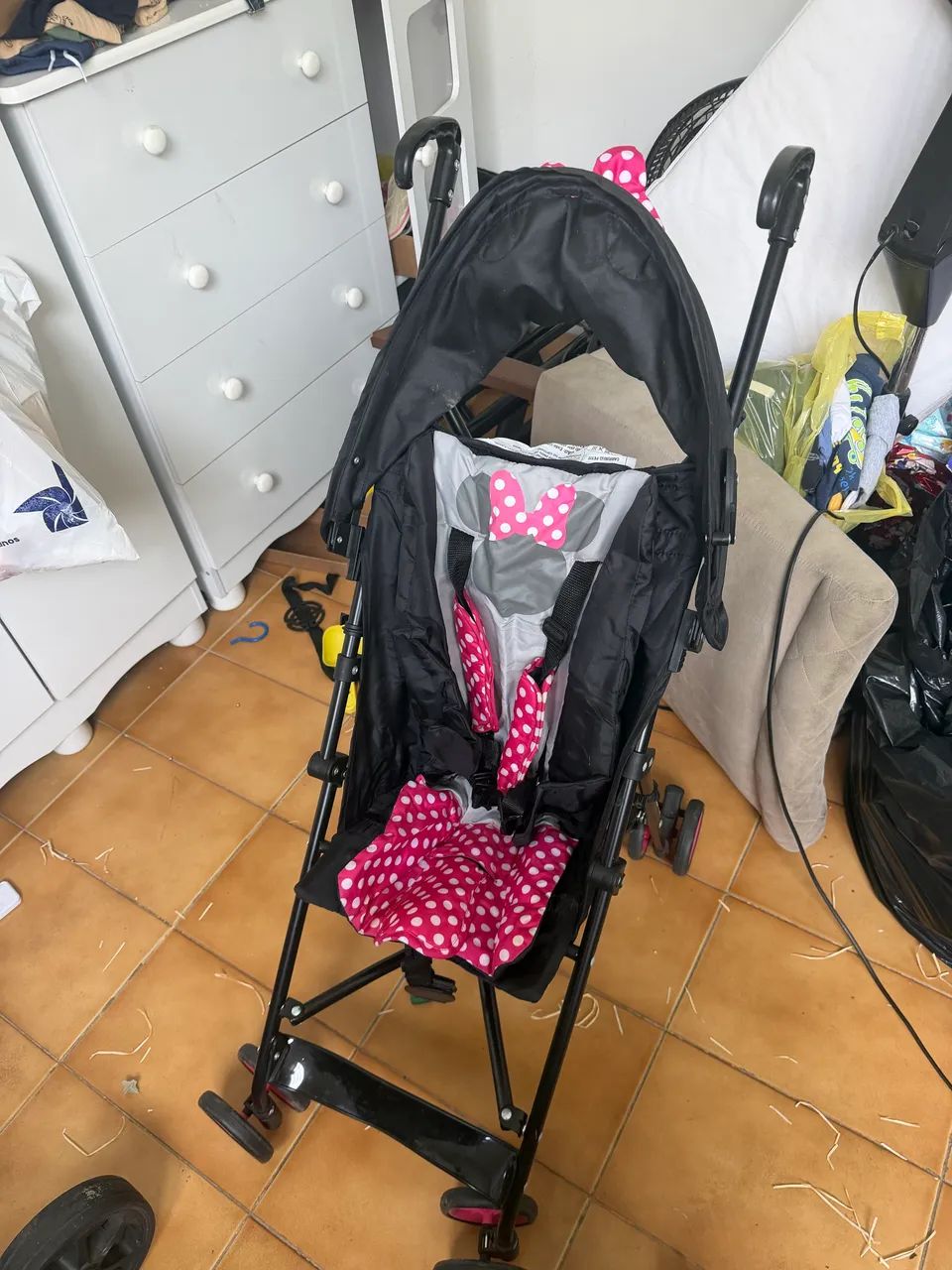 Carrinho bebê guarda chuva - Foto 3