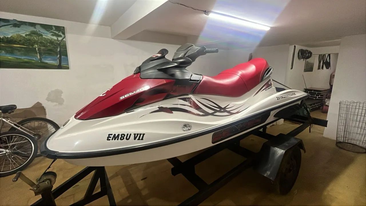 Vende se ou troco jet seaado GTI 130 4 tempo 