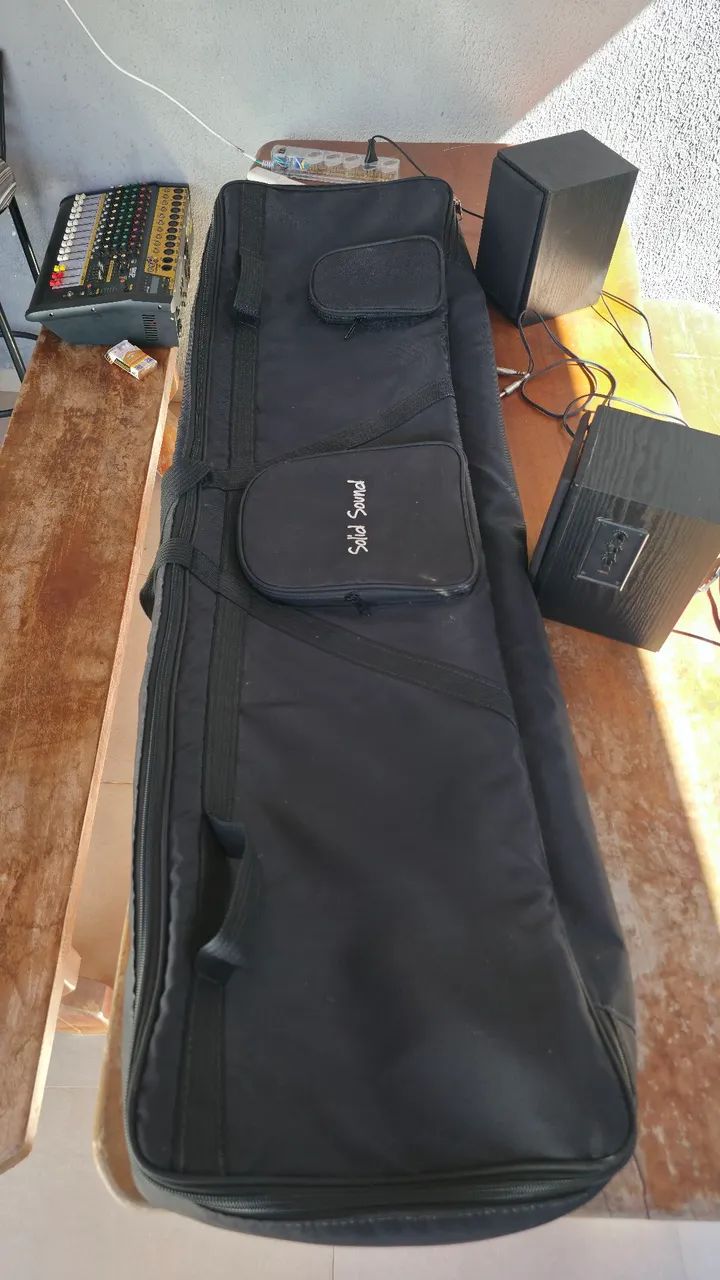 Soft case de pelúcia 88 teclas perfeito! Solid Sound