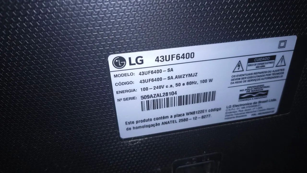 TV LG 4k 43 polegadas - Foto 3