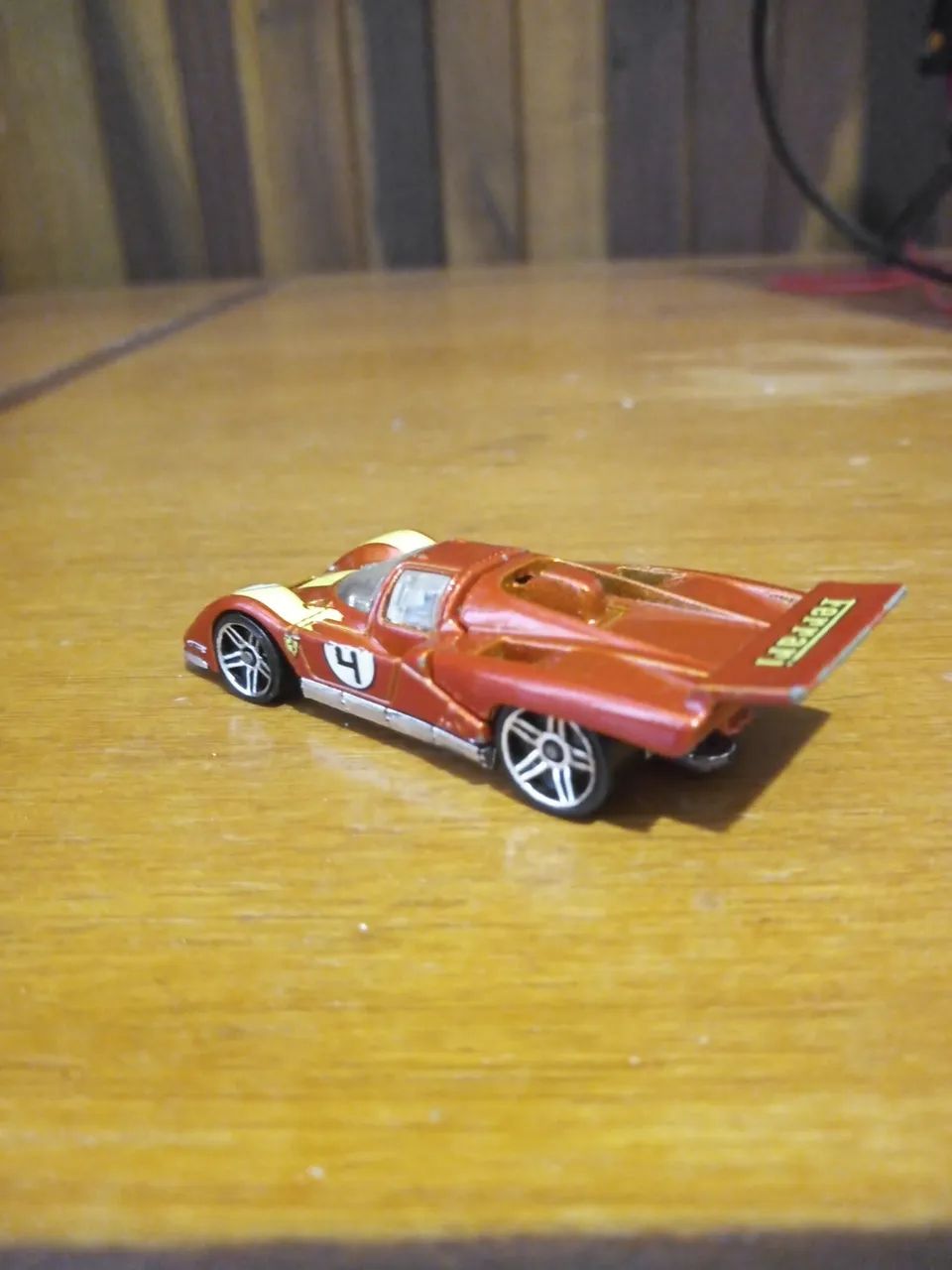 Carrinho Hotwheels Ferrari 512M usado - Foto 2