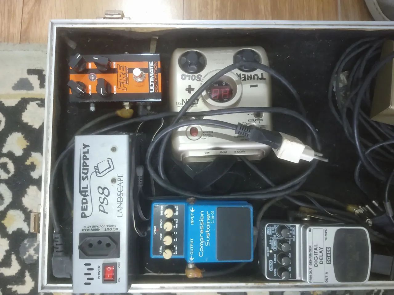 Pedais para guitarra 