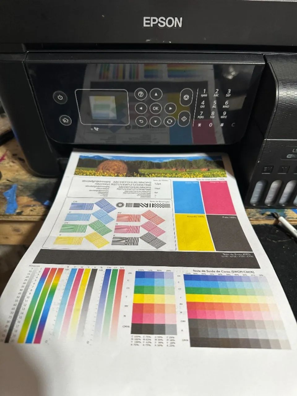Multifuncional Epson L5190 (cabeça nova) - Foto 3