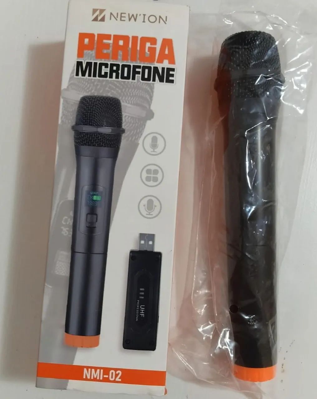 Vendo ou troco microfone sem fio