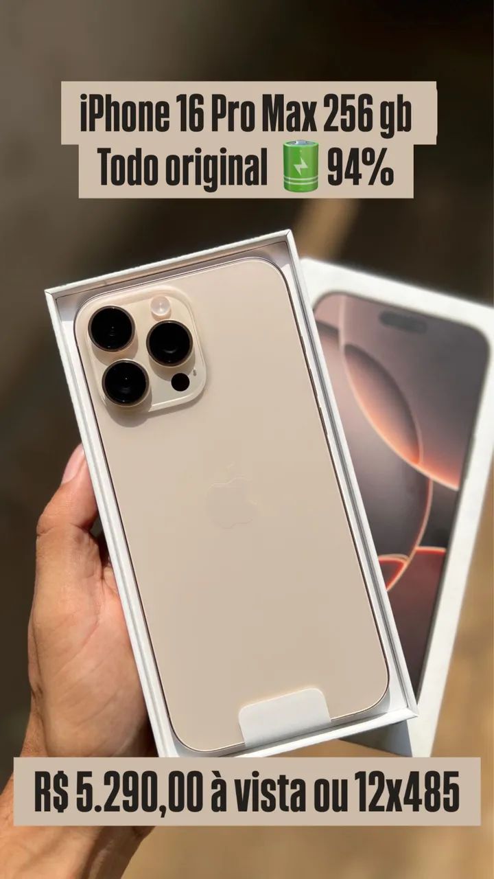 iPhone 16 Pro Max 256 gb 