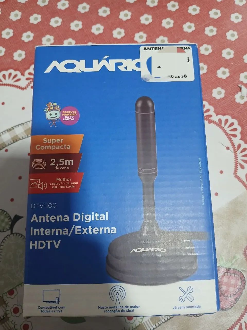 ANTENA DIGITAL INTERNA E EXTERNA