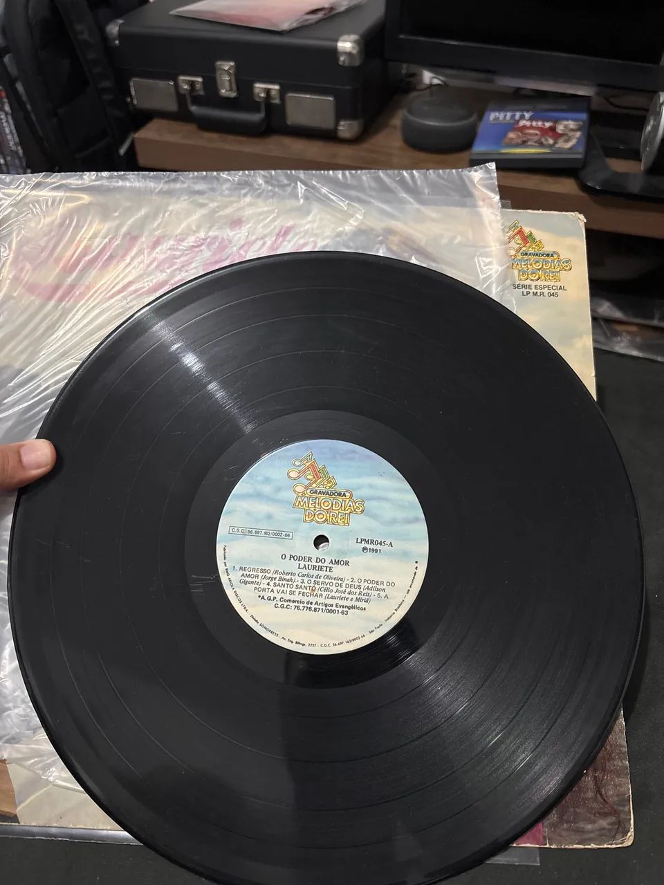 VINIL / LP LAURIETE - O PODER DO AMOR  - Foto 3