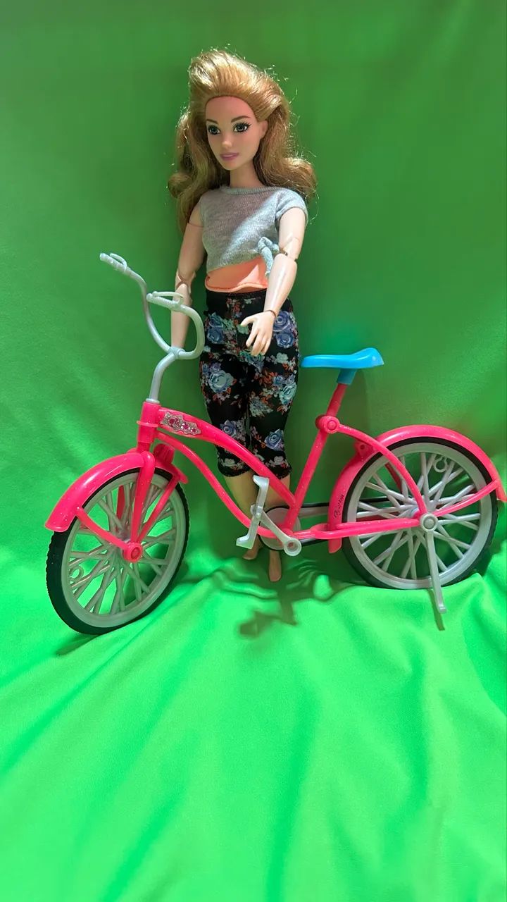 bicicleta rosa da Barbie (da Mattel) - Foto 4