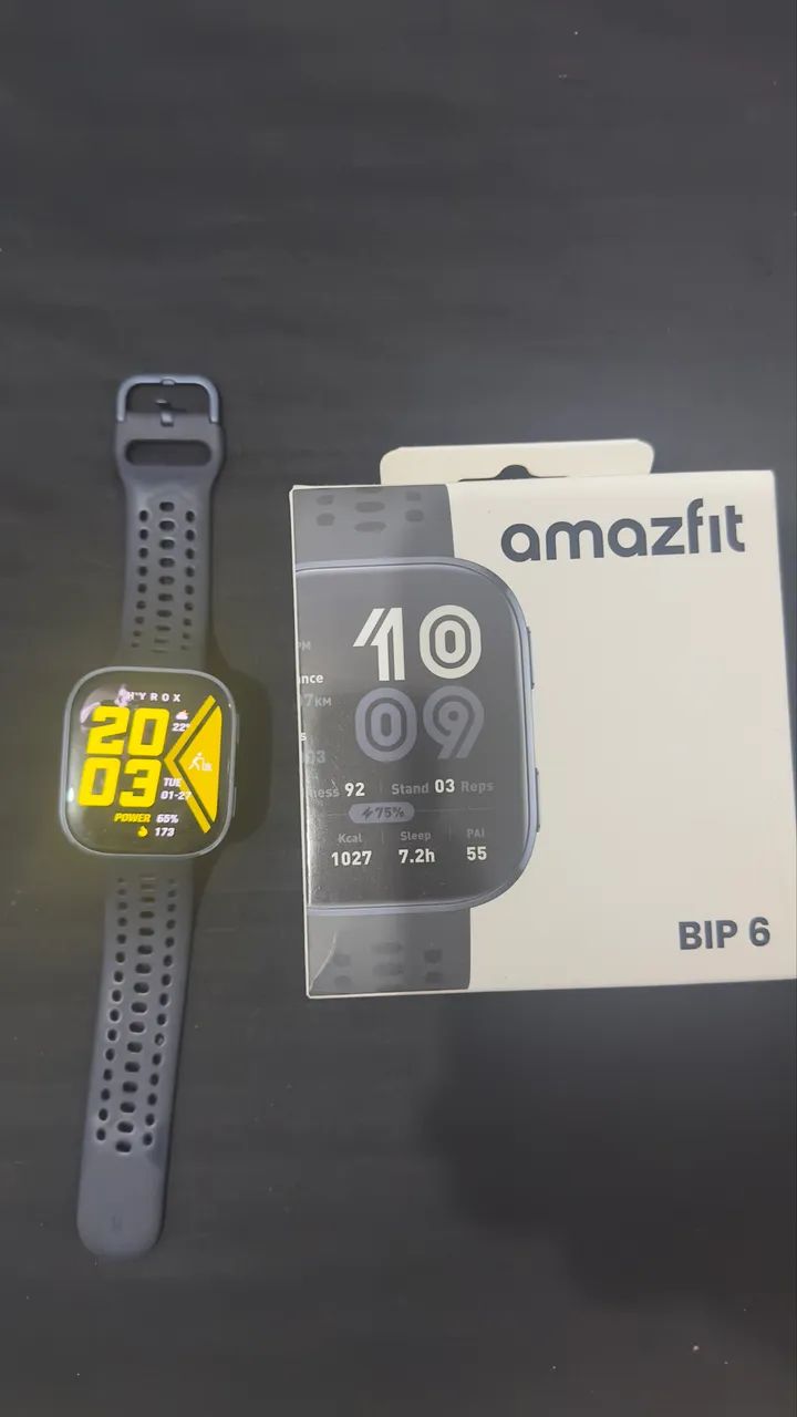 Relógio Amazfit bip 6