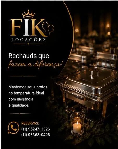 Aluguel de itens para festas