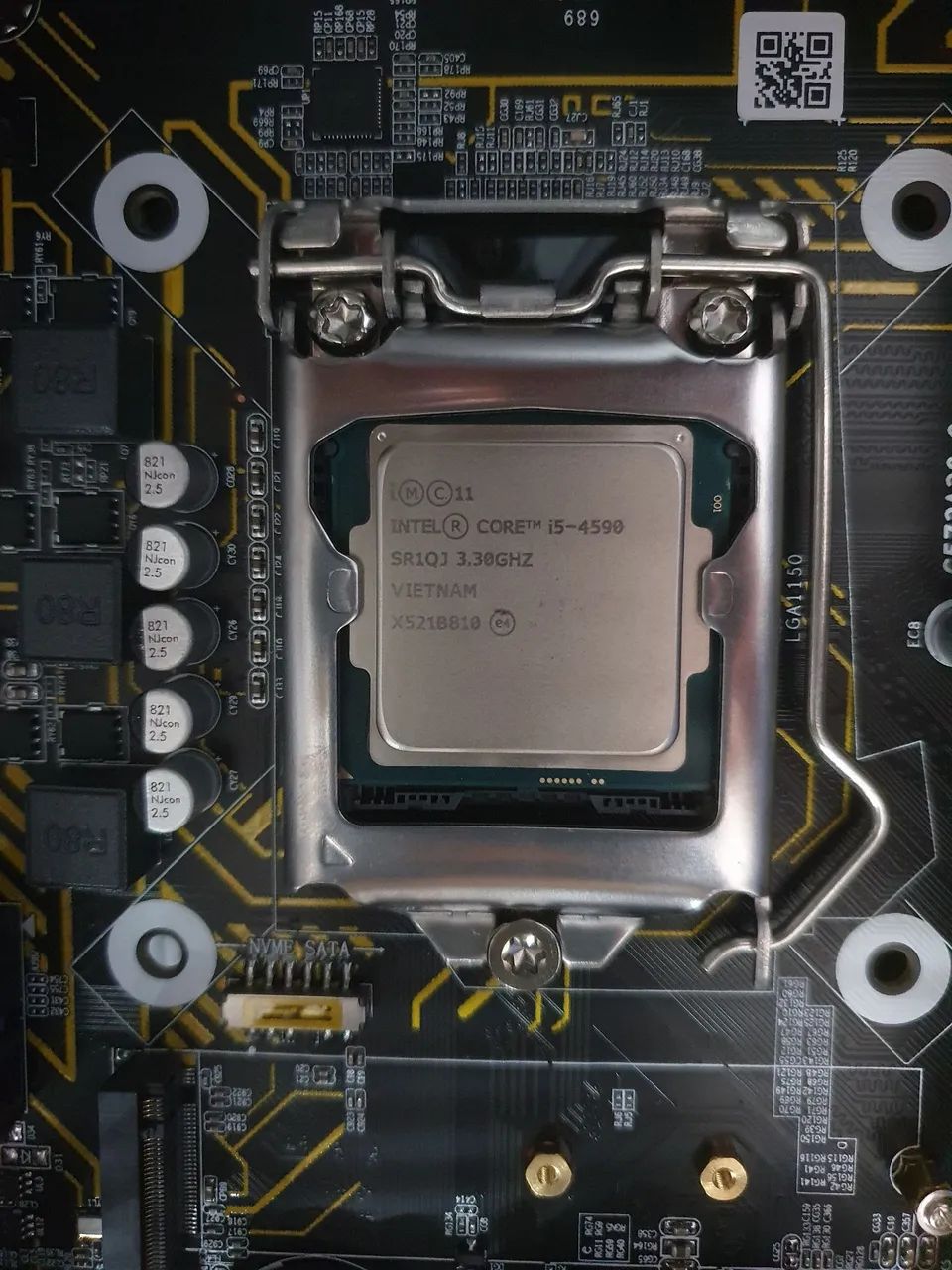 Kit placa mãe i5 4590  - Foto 2