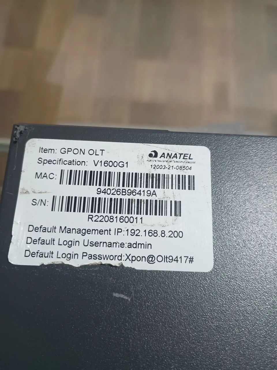 Olt vsol gpon v1600g1 - Foto 3