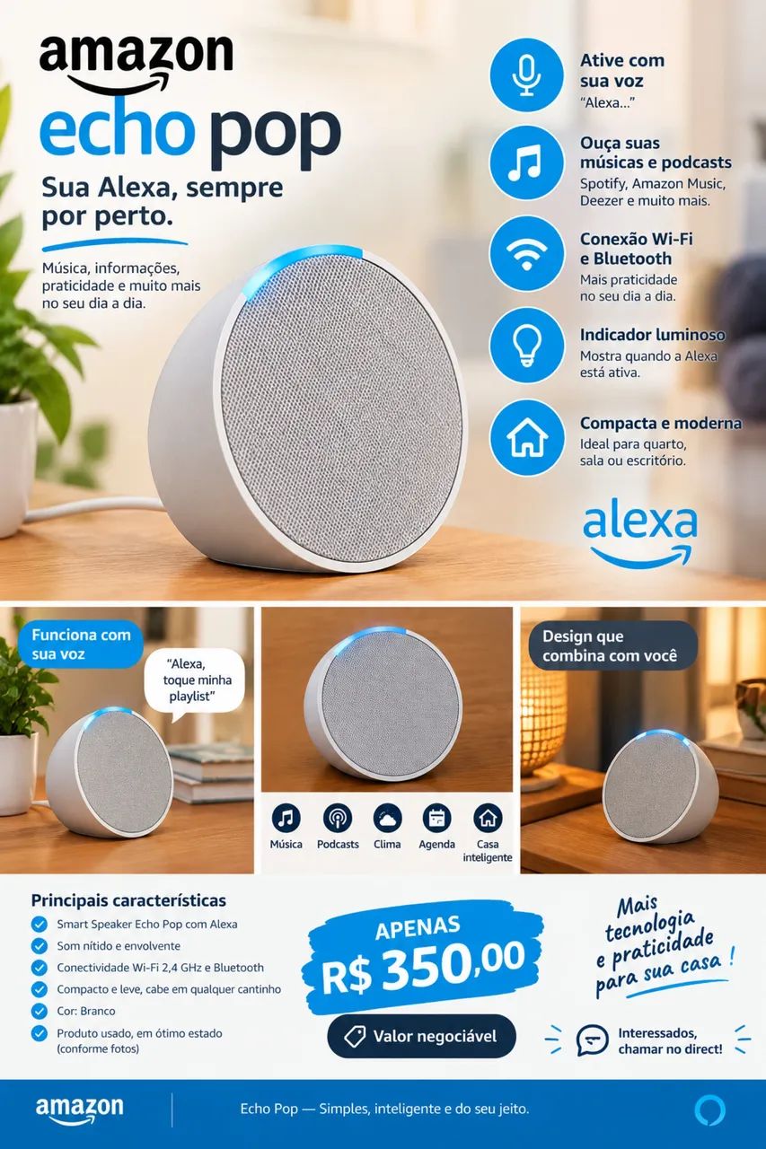 Alexa Echo Pop