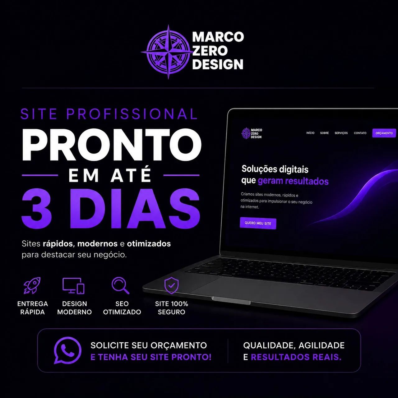 Criação de Sites Profissionais | Marco Zero Design