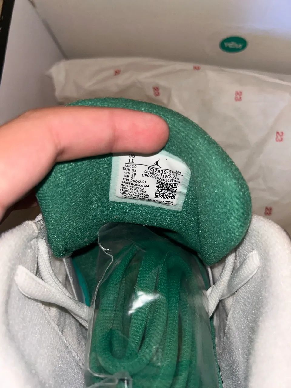 Tênis Air jordan 4 rm pine  - Foto 5