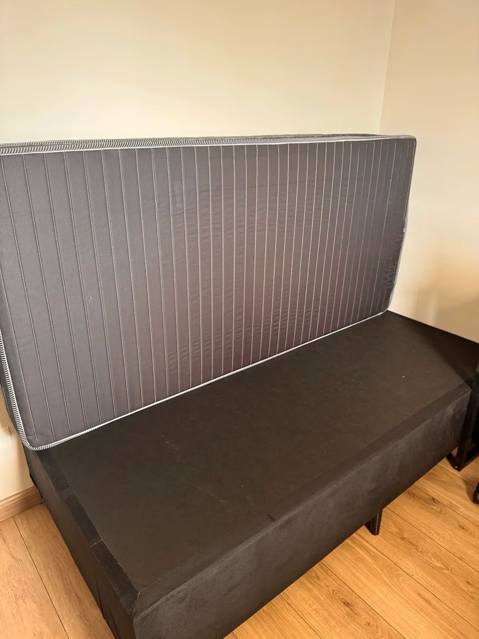Cama solteiro molas ensacadas  - Foto 4