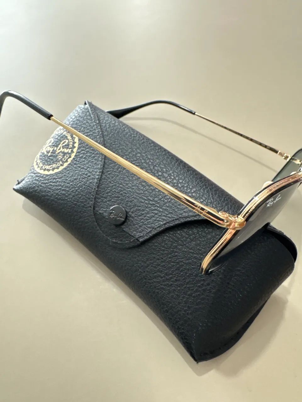 Óculos RayBan Hexagonal Dourado - Original  - Foto 3