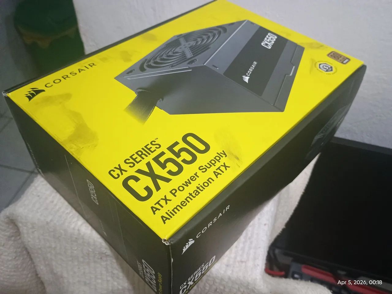 Fonte real Corsair 5500418416943988756480