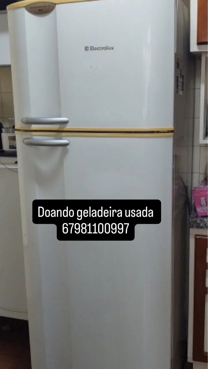 Doando geladeira 