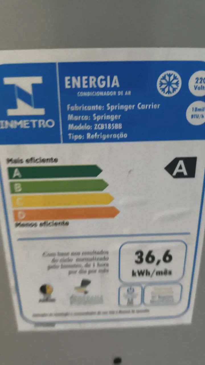 Ar condicionado Springer janela 