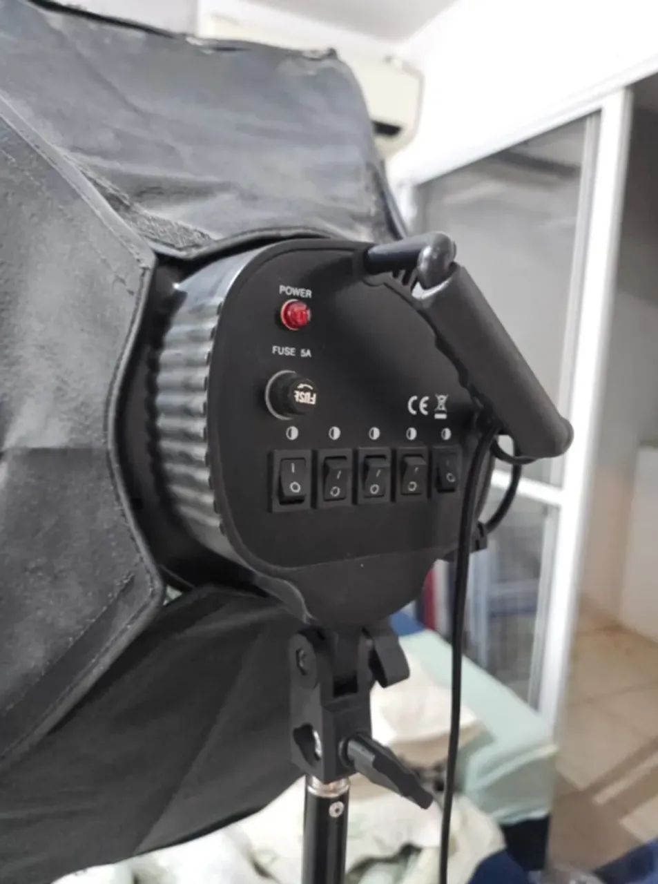 Softbox retangular 60x80 com grid e lampadas - Foto 2